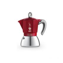 Bialetti - Moka Induction 4 Cup Espresso Maker Red