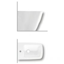 Bianca bidet 36,0x52 1f filo parete bianco codice prod: Y1V901 - Hatria
