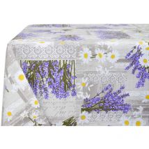 Tovaglia Cucina 140x180 cm con Disegno M'ama rp, Made in Italy, Tovaglia da Tavolo In 100% Cotone - Biancheriaweb