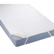 Molton Sleep & Protect Matratzenauflage weiß 90 x 200cm Matratzenschoner - Biberna