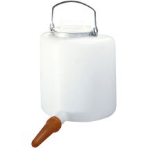 Biberon veau semi-circulaire avec couvercle 6 litres