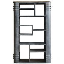 Bibliothèque arrondie en métal Locker