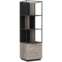 CALICOSY - Bibliothèque 1 porte Snapp - Fabrication Française