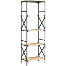 Bibliothèque à 5 niveaux chêne sonoma 59x35x171 cm Vidaxl Sonoma oak