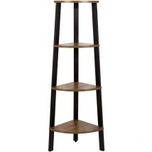 Bibliothèque avec étagère d'angle - LLS34X