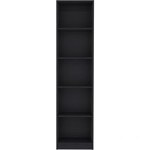 Tuhome Concept - Bibliothèque Home Xs avec étagères à 5 niveaux et design mince