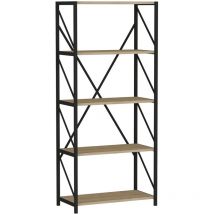 Roble Libreria Zafiro 150x64.2x30 - chêne saphir