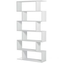 Fores - calicosy - Bibliothèque avec 6 niveaux H192 cm - Athena