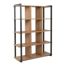 Bibliothèque ouverte 145 cm 12 cases Denver