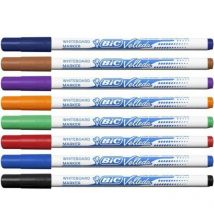 Bic Velleda 1721 Marker Astd 2022 PK8
