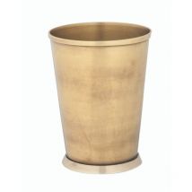 Bicchiere in ottone finitura dorata