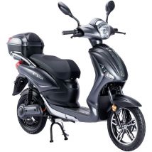 Tecnobike Shop - Bicicletta Elettrica Scooter z-tech ZT-09-TC 500W 20Ah 48V Batteria Piombo-Nero Opaco Matt