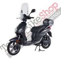 Bici Elettrica Scooter z-tech ZT-09-FL 1000W 20Ah 60V Batteria Litio-Nero Opaco Matto
