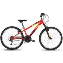 Bicicletta Aurelia 24" In Colore Rosso Per Donna