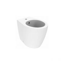 Bidet adossé au mur blanc mat 52 cm de profondeur Ercos Kite BCKTEOBIDE Blanc mat