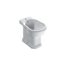 Ceramica Globo - Bidet Sur Pied En Céramique 57x37 Cm Trois Trous Globo Paestum Pa060bi Blanc - Céramique