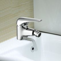 Largeight - Bidet Faucet with Single Hole-Solid Brass Ceramic Valve Bidet Toilet Attachment、Robinet de bidet de salle de bain, for Hot and Cold Water