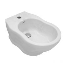 Bidet in Ceramica TIME - Installazione Filomuro Sospeso - Ceramica Bianco Lucido - Design Moderno