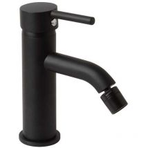 Bidet-Mischbatterie Schwarz Matt Fassa