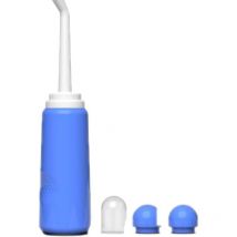 Hklffja - Bidet Portable, Bouteille De Bidet Voyage 500 ml pour Le Pulvérisateur Bidet Poche Soins Post-Partum avec Buses De Camping en Plein Air