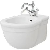 Bidet Hermitage Sospeso Cm. 55x36 Bianco Lucido Di Art Ceram