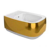 Bidet sospeso monoforo - flag Flaminia Colore:: Metal Oro