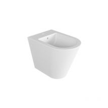 Azzurra - Bidet au sol 37x54 cm en céramique blanc brillant Ceramica Forma