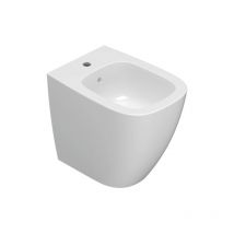 Ceramica Globo - Bidet sur pied en céramiquemulti 50x36 cm Globo Genesis GN010BI Blanc - Céramique