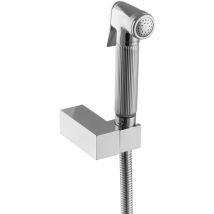 Bidetarmatur Messing Spraybrause runde Intimdusche Halter eckig - Paulgurkes