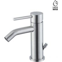 Newform Rubinetterie - Bidetmischer aus verchromtem Messing mit 11/4 Uberlaufgarnitur Newform x-steel 69625X Überlaufgarnitur 11/4 - edelstahl