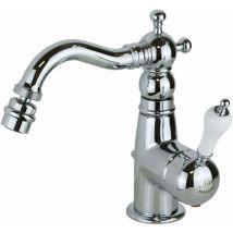 Bidetmischer im Retro-Stil mit drehbarem Auslauf in Chromfarbe Nice Funny 600026CB Chrom