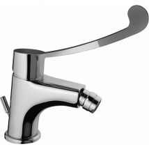 Bidetmischer mit Klinikhebel und 1'1/4 Uberlaufgarnitur Paini Smart Medical SHCR306 Chrom - Überlaufgarnitur 1'1/4