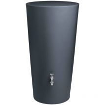 Bidón para agua de lluvia rainbowl de 210L color Antracita