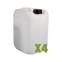 Bidon plastique 25L x4
