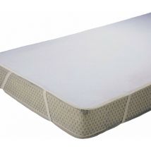 Proteggi-Materasso Impermeabile, in Mollettone, Bianco (Weiß), 70 x 140 cm - Bierbaum