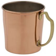 Bierkrug, Bierseidel - 0.55 L, Kupfer-zinn, Handgefertigt