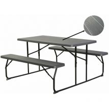 Bierzeltgarnitur carina Anthrazit, klappbar 4733370999