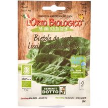 Semi bio bietola da costa liscia verde da taglio orto biologico Sementi Dotto