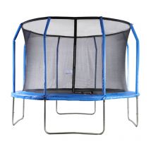 Big Air - Extreme 12ft Trampoline with Safety Enclosure Blue