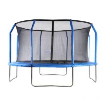 Extreme 14ft Trampoline with Safety Enclosure Blue - Big Air