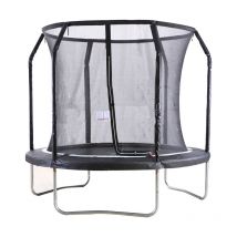 Extreme 8ft Trampoline with Safety Enclosure Black - Big Air