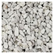 Big Bag Express - Big Bag de 0,9m³ (+/- 1,3T ≃ 20M²) Gravillon eco Blanc/Gris/Beige Calcaire ø 6/14 mm - Livraison premium