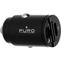 BIG BEN PUROCAC30WUSBCCBK caricatore de dispositivo mobile Batteria portatile, Smartphone, Tablet Accendino nero de sigaretta Carica rapida Auto