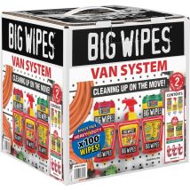 Big Wipes - Reinigungs-Set Pro Van System, 8-tlg.