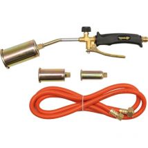 Bigbuy - vorel 73340 - Lampararilla - Soplete de gas Soldadura con multiples campanas 25-35-50mm