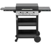 Bighorn - Plancha Gaz De 3 Brûleurs Avec Chariot Et Couvercle 7.2kw