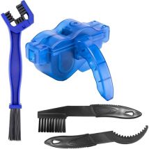 Ikodm - Bike Chain Cleaner Kit for Bicycle Chain Repair Cleaning Tool Brush Cleaner Chain Cleaning Tool for All Types of Bikes