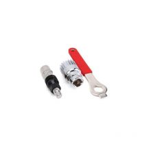 Ahlsen - Bicycle Bottom Bracket Remover, Bicycle Repair Tool, mtb Bottom Bracket Remover, with Wrench, Bike Bottom Bracket Remover Repair Kit, for