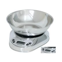 Bilancia Da Cucina Elettronica Inox Portata 5k Dimensioni 21x22,5x11 H Cm