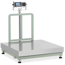 Bilancia a piattaforma - 800 kg / 100 g - 100 x 100 cm - lcd con stampa